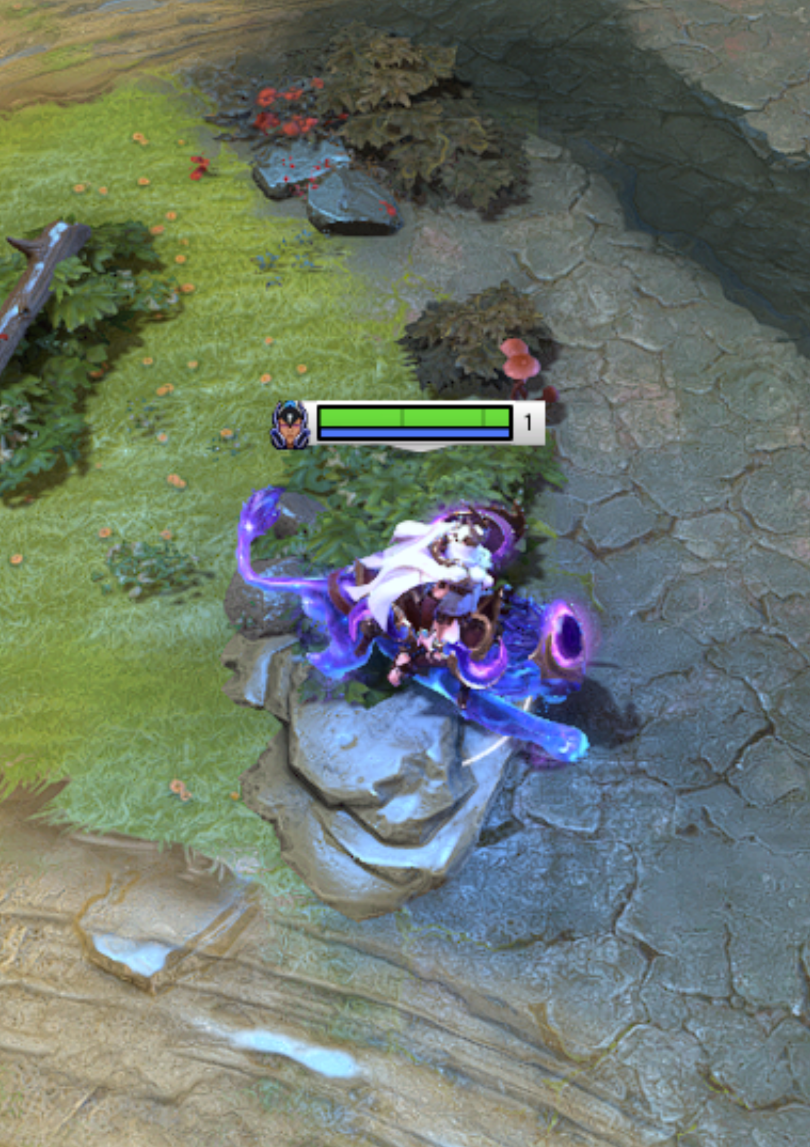 Luminosidade Leônida no jogo 1